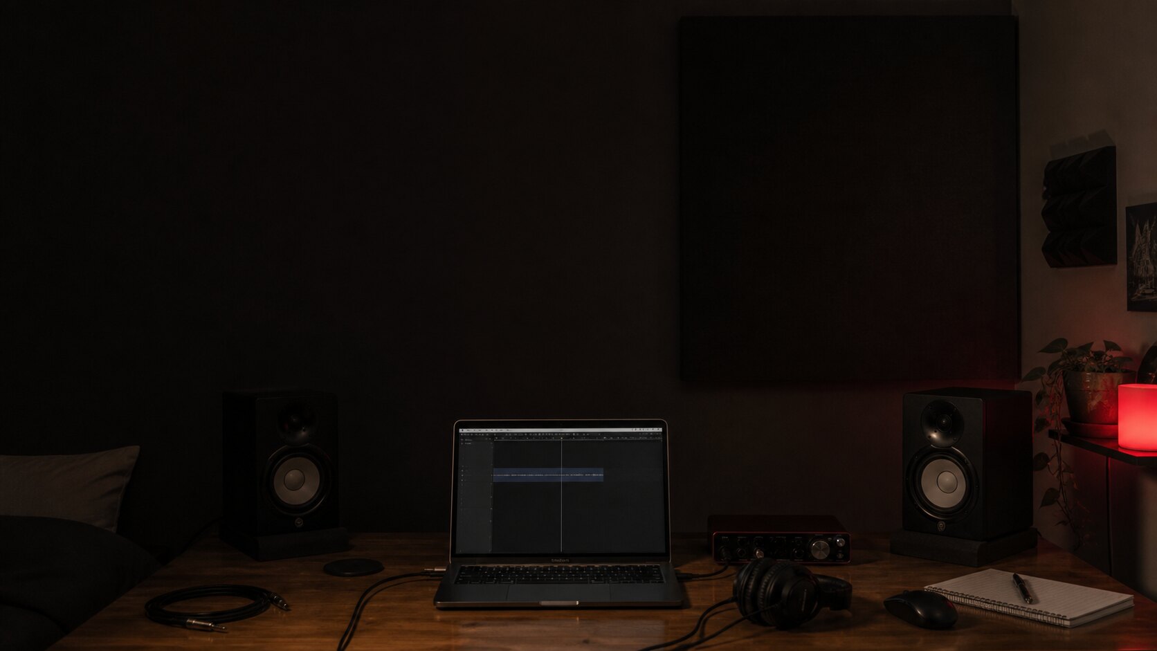 Guillermo Marín en su estudio de casa
